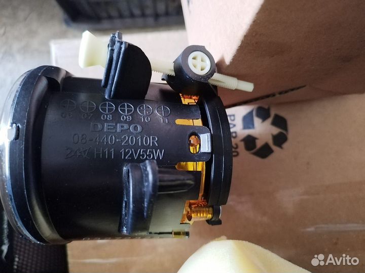 Фара противотуманная mercedes