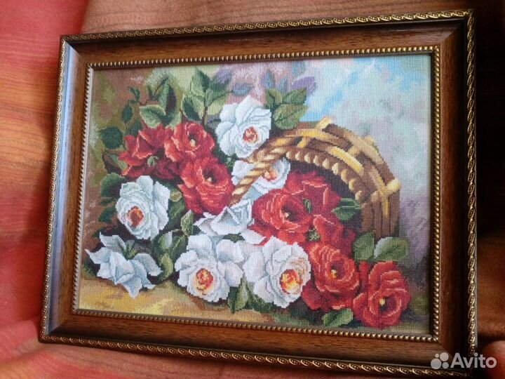 Картина вышивка 