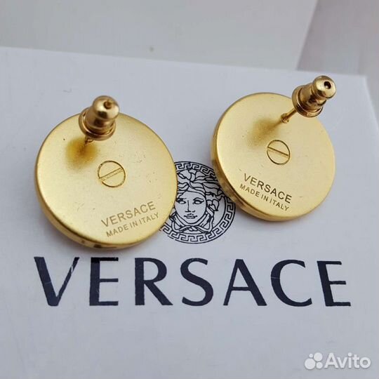 Серьги Versace