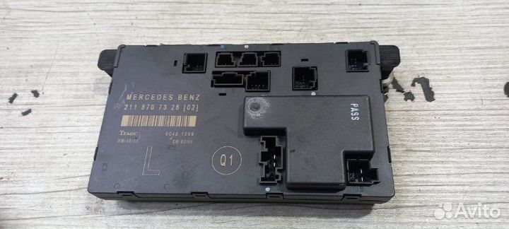 Блок управления двери передний левый Mercedes-Benz