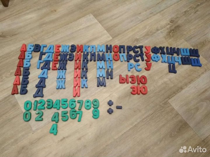 Магнитные буквы
