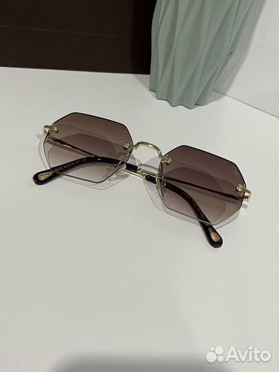 Солнцезащитные очки chloe полный комплект