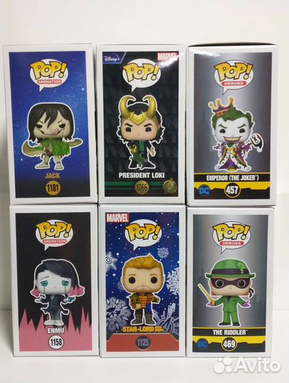 Funko Pop Marvel/DC/Anime