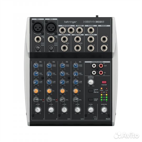 Behringer xenyx 802S микшерный пульт