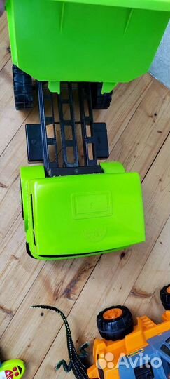 Игрушка самосвал большой грузовик подарок самолет