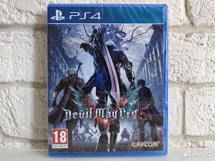 Devil May Cry 5 PS4 новый диск
