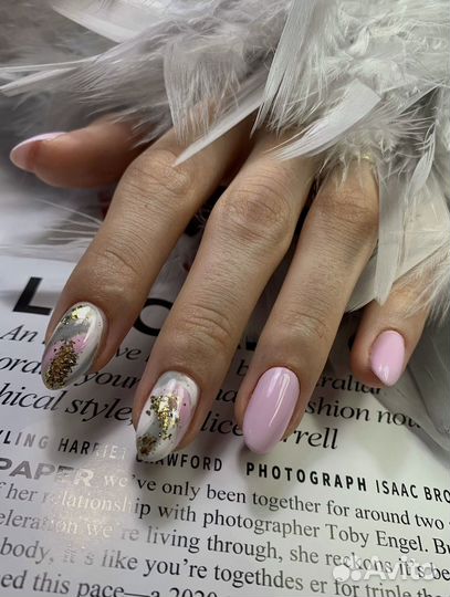 Маникюр с покрытием гель-лаком