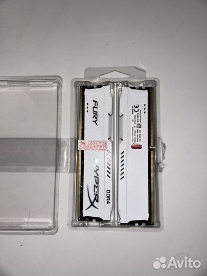 Оперативная память ddr4 hyperx fury
