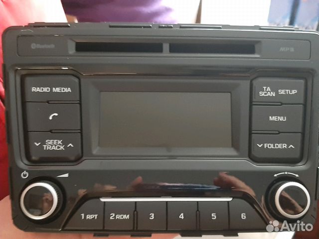 Штатная магнитола на Hyndai Creta новая