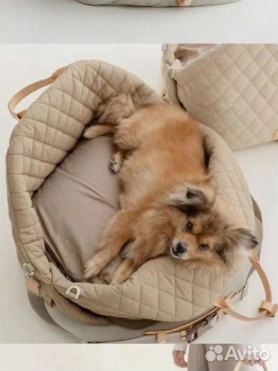 Сумка переноска автокресло для собак