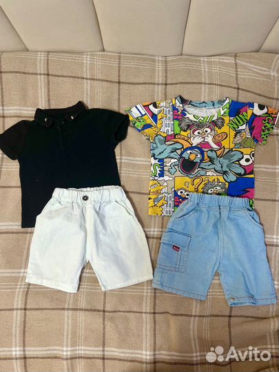 Шорты и футболка для мальчика