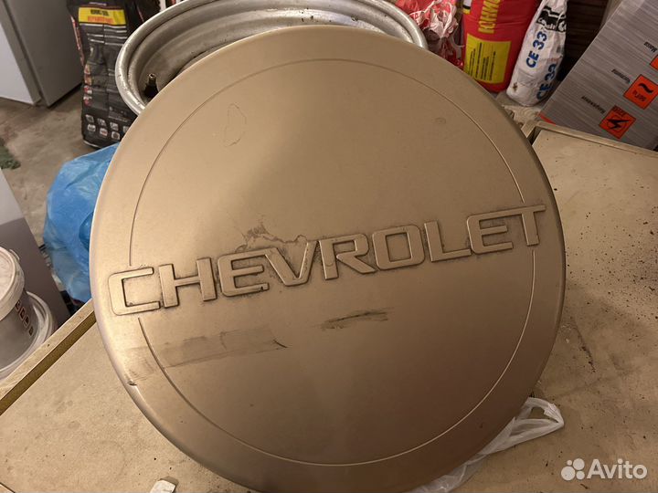 Кожух запасного колеса chevrolet