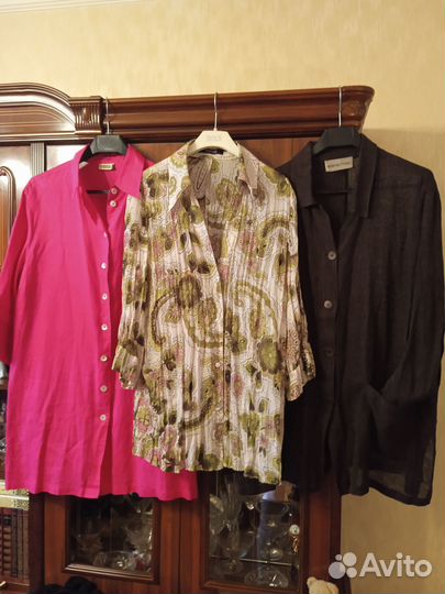 Блузки удлинённые Бронь для Жанны 52-54 размер