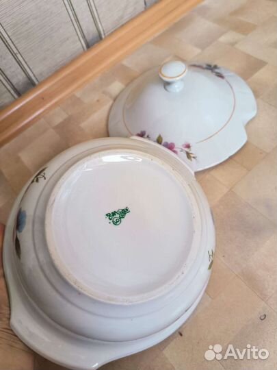 Фарфоровая посуда СССР, сервиз Вербилки