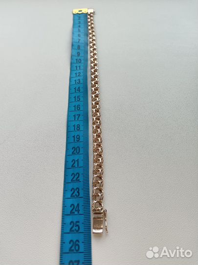 Золотые цепи и браслеты