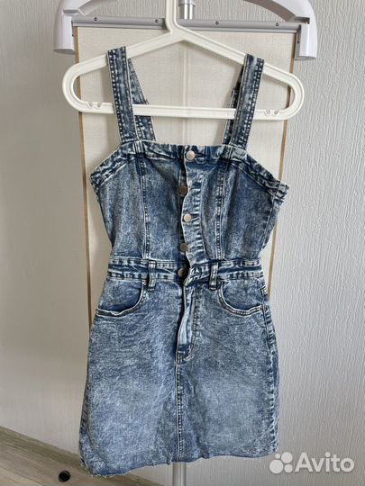 Джинсовый сарафан новый