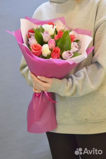 Розы, 25 роз,51,101,цветы, букеты, доставка цветов