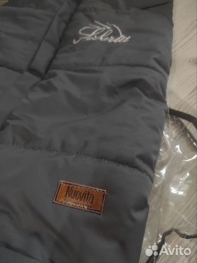 Меховой конверт в коляску овчина Neovita