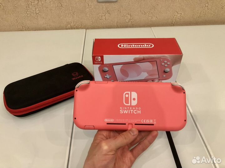 Nintendo switch lite с играми