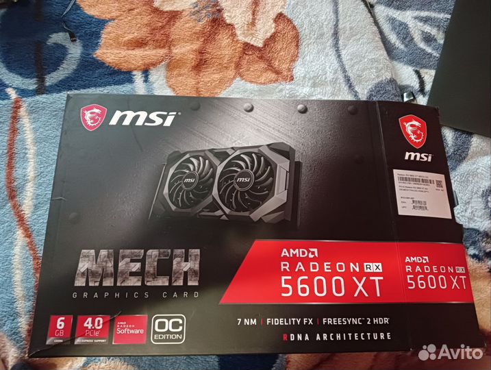 Видеокарта rx 5600 xt