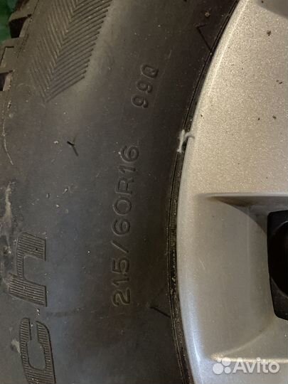 Резина на штампах r16 зима