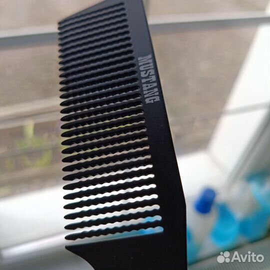Расчёска для мужской стрижки, волнистая