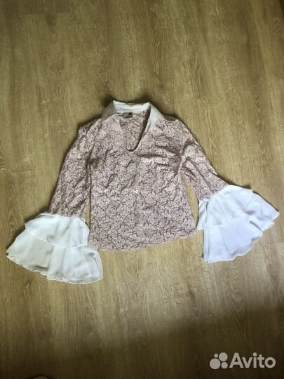 Винтажная кружевная блузка