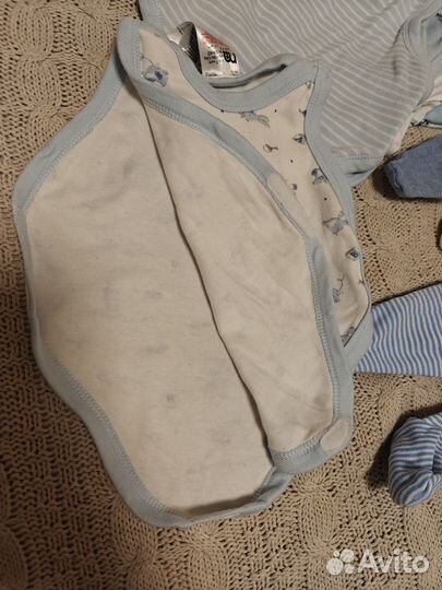 Пакет вещей для новорожденного мальчика