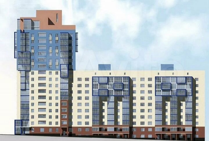 1-к. квартира, 35 м², 13/16 эт.