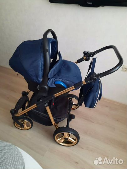 Детская коляска 3 в 1 Adamex Reggio