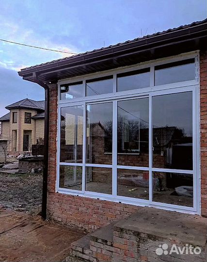 Остекление веранд, террас и беседок в рассрочку
