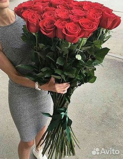 Высокие розы Гигантские розы Доставка цветов