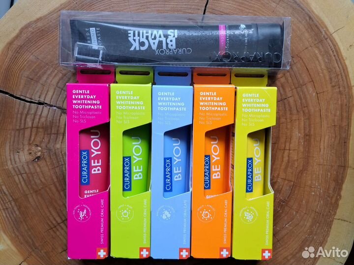 Curaprox зубная паста набор 5+1 Black с щеткой