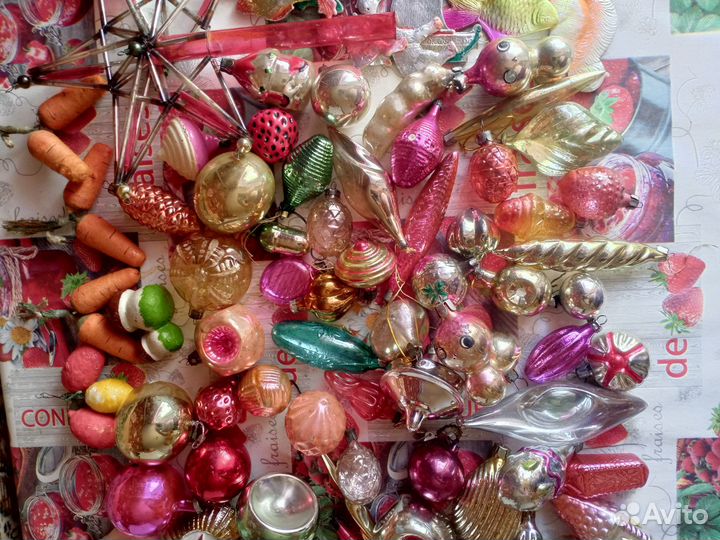 Елочные игрушки СССР