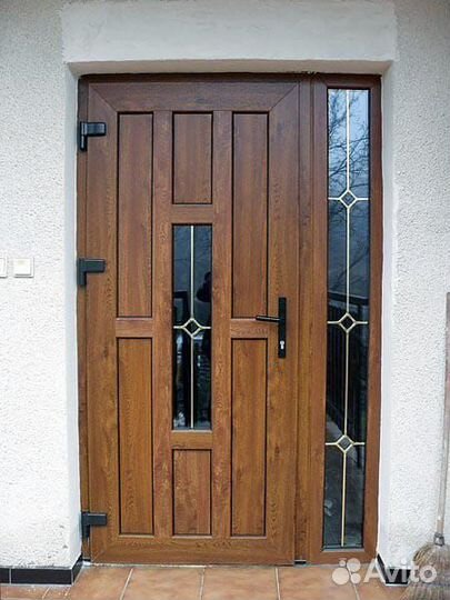 Пластиковая дверь 120х210 157