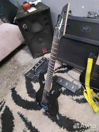 Электрогитара jackson - 7 DKA, AH FB - HT STN BLK