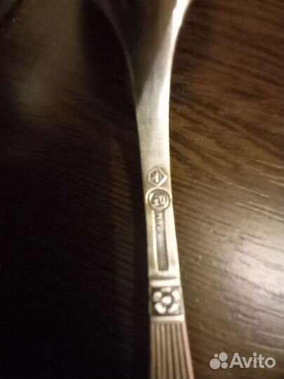 Набор столовых приборов из мельхиора