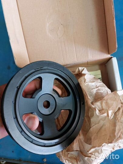 Шкиф коленвала хендай киа 1.6