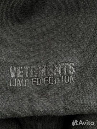 Vetements restricted hoodie