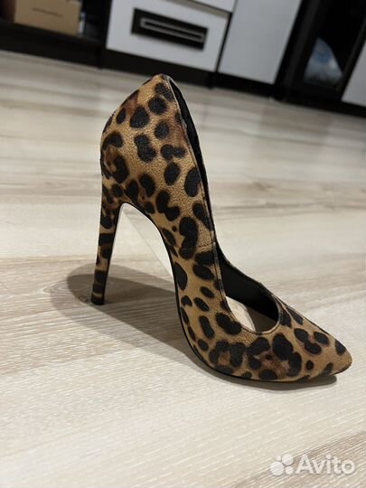 Леопардовые туфли