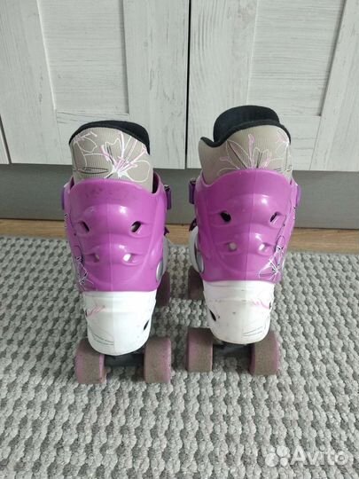 Роликовые коньки детские раздвижные
