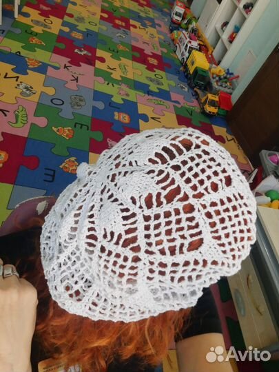 Берет женский летний