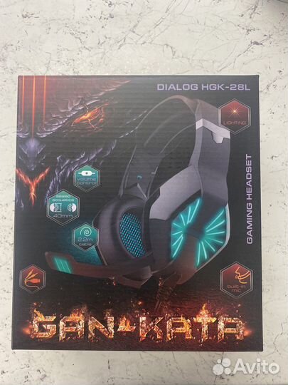 Игровые наушники с гарнитурой