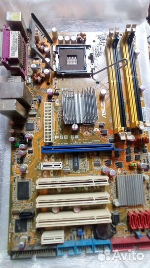 Комплект мать + проц + кулер + вебкамера