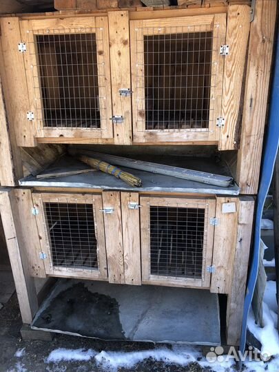 Клетки для кроликов,поддоны,кормушки,сенники