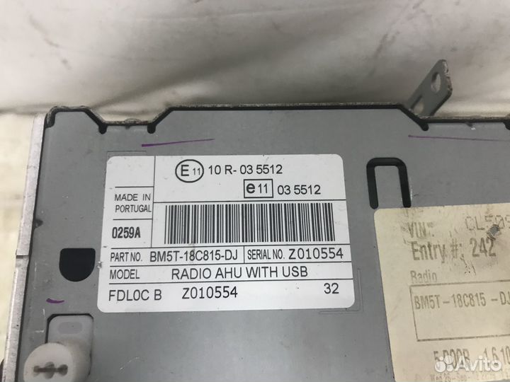 Магнитола Ford Focus III 2011)