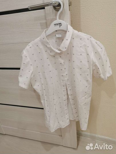 Рубашка, блузка школьная 152