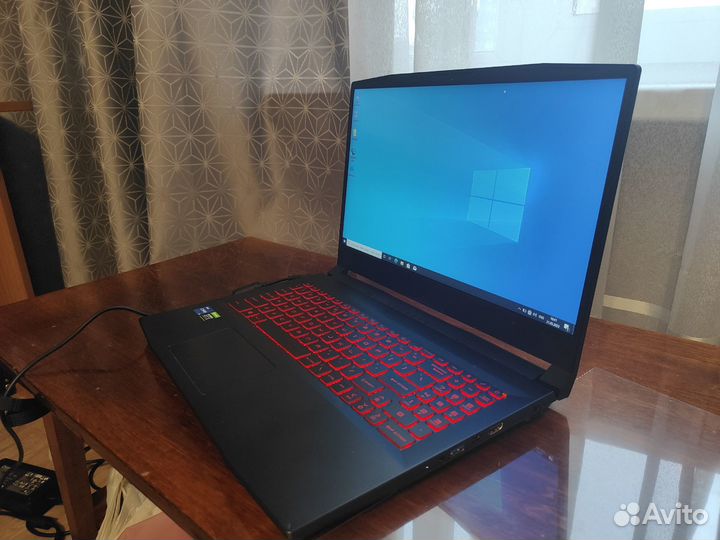 Игровой ноутбук MSI katana gf66 11400+3060
