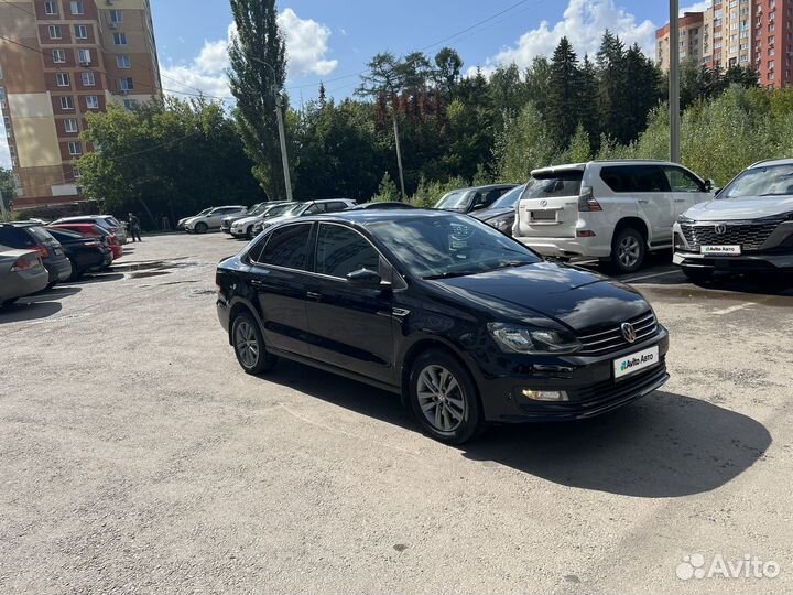 Volkswagen Polo 1.6 AT, 2019, 122 000 км