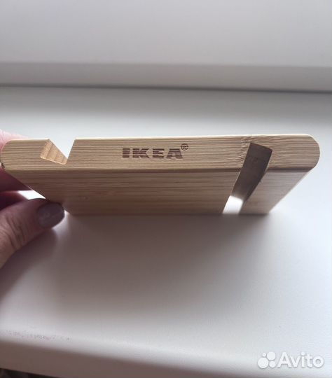 Поставка для телефона/планшета деревянная IKEA